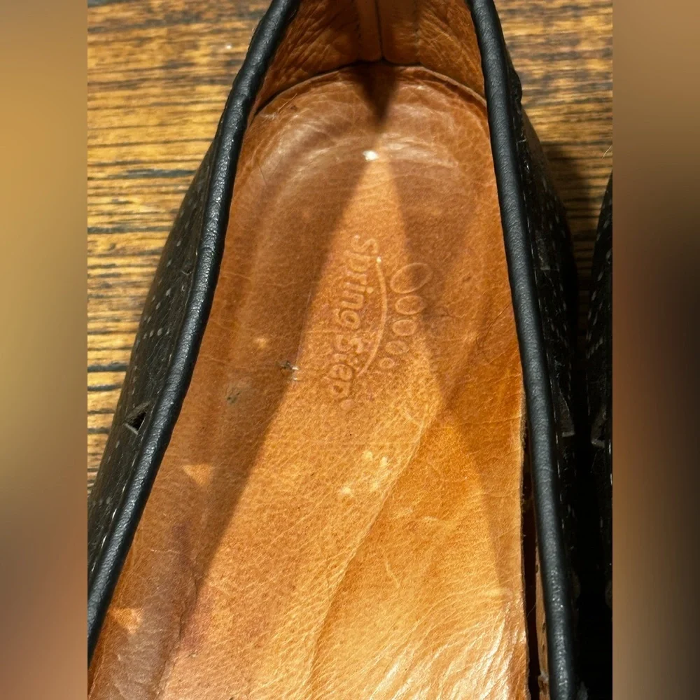 Spring Step Fusaro Black Leather Loafers Women’s Size US 10.5 EU 42 - Picture 3 of 12